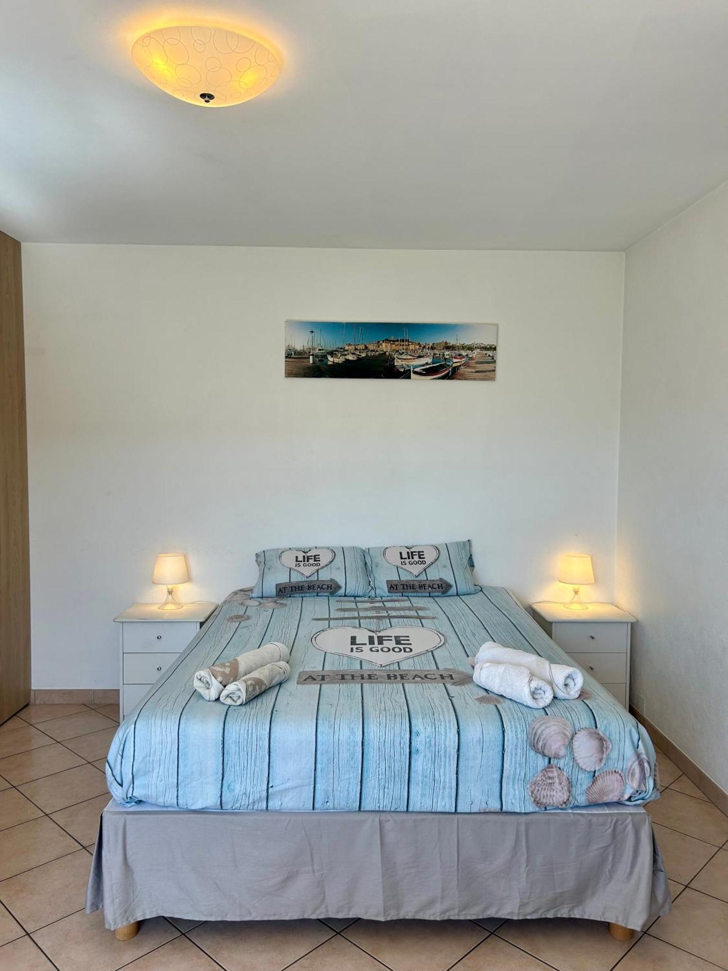 Les Ondes - Terrasse Rdc Villa Calme Parking Proche Plage アンティーブ エクステリア 写真